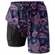 thumbnail image 3 of WILLBEST Pantalones Cortos de Verano para Hombre, Elegantes Pantalones de Playa de Doble Capa Interior con Bolsillo, 3 of 3