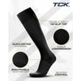 thumbnail image 2 of Finale Soccer Socks Men & Kids - Knee High Soccer Sock for Youth, Boys, Girls & Adults (Black, Small), 2 of 2