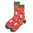 thumbnail image 1 of Christmas Halloween Cute Print Letter Short Socks, 1 of 2