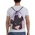 thumbnail image 2 of Bolsa clásica con cordón de Cómo entrenar a tu dragón, plegable, para deportes, fitness, unisex, para viajes y deportes de playa, tamaño mediano, 2 of 8