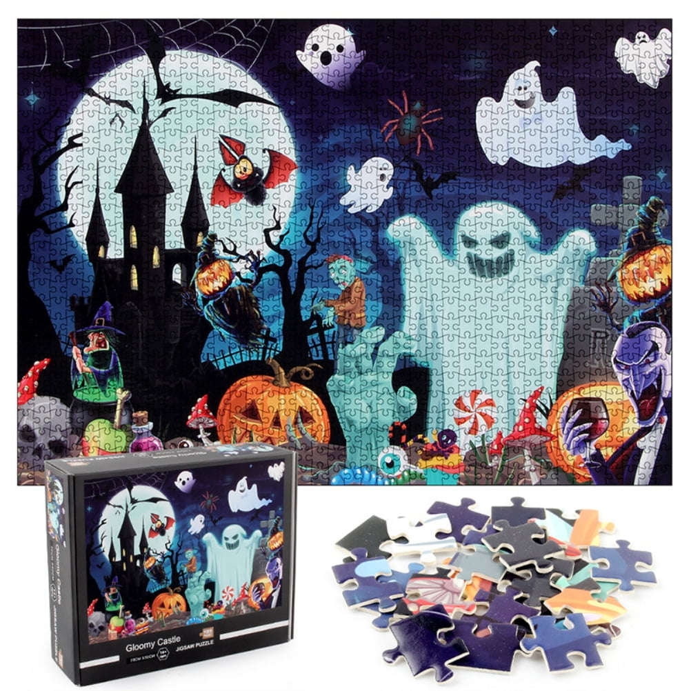 Challenging and Spooky Nightmare Before Christmas Jigsaw Puzzle
