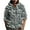 Army Green, variant on Lovzfmll Camo Print Button-Front Hoodie for Men, Long Sleeve Pullover with Adjustable Hood and Military Style Design Army Green, XL