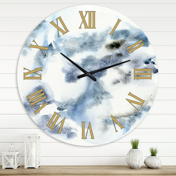 Designart 1 in Quartz Modern/Contemporary Wall Clock