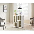 thumbnail image 3 of Home Source Accent Bar Server Mesh White, 3 of 5