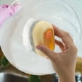 thumbnail image 5 of Unique Bargains Dish Brush with Hanging Strap Soap Dispensing Brush Kitchen Scrub Brushes for Cleaning Yellow, 5 of 6