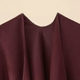 thumbnail image 3 of Xfvqtps Women Cape Tassels Plaid Printing Classical Wool Thickened Warm Loose Windproof Coldproof Warm Winter Cardigan Shawl Wraps Red, 3 of 6