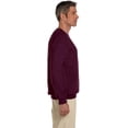 thumbnail image 4 of Hanes Ultimate Coton Chandail Molletonné à Col Rond pour Adulte, G, Bordeaux, 4 of 7
