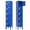 Blue, variant on KAER Metal Locker with 5 Doors 66“ Storage Locker for Employees andstudent with Card Slot Lockable Steel Locker for School Gym Home Office Staff