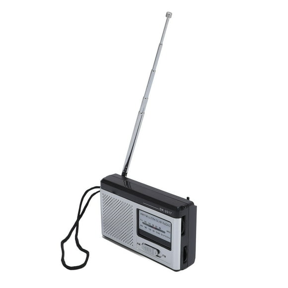 Portable Radio AM , Small Battery Operated Transistor Radios with Best Reception, Built in Speaker, 3.5mm Earphone Jack