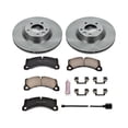 thumbnail image 3 of Power Stop Front Stock Replacement Brake Pad and Rotor Kit KOE6049, 3 of 8
