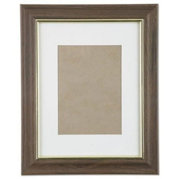 4089957 8.5 x 11 in. Skilcraft Walnut Vinyl Certificate & Photo Frame