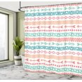 thumbnail image 5 of Ambesonne Colorful Shower Curtain, Aztec Tribe Maya Arrow, 69"Wx84"L, Multicolor, 5 of 5