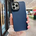 thumbnail image 1 of Funda De Silicona Para iPhone 11 12 Pro 13 14 Max 14 Plus Parachoques Suave Nombre Personalizado, 1 of 4