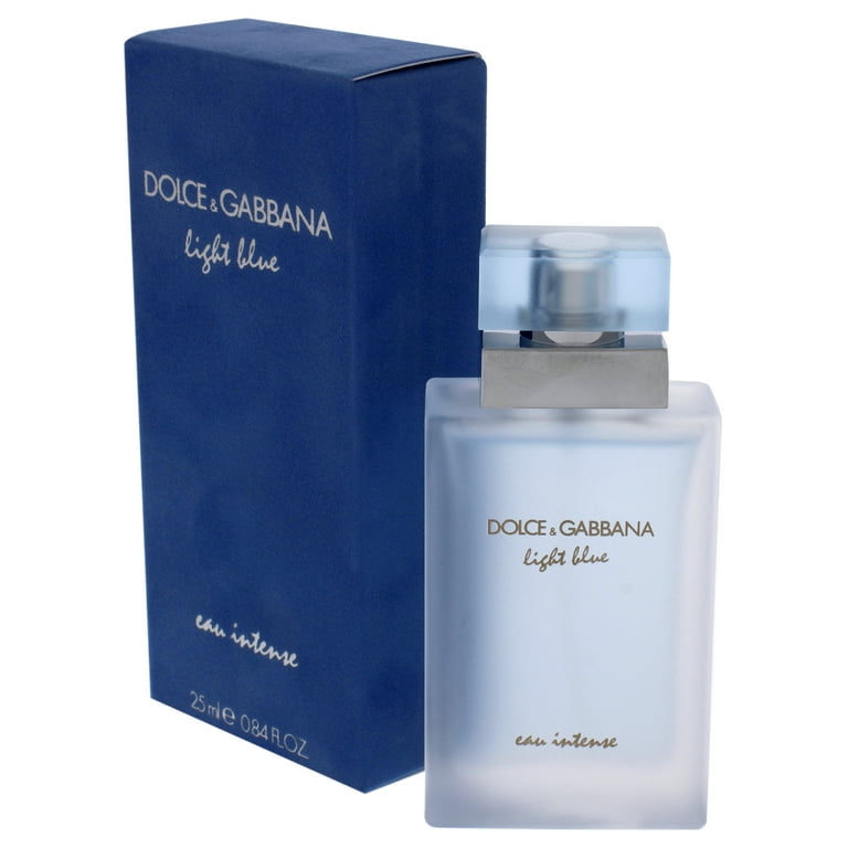 Dolce & Gabbana Light Blue Intense Eau De Parfum Spray for Women, Long Lasting Fragrance, .84 Oz - Walmart.com Dolce & Gabbana Light Blue Intense Eau De Parfum Spray for Women, Long Lasting Fragrance, .84 Oz - Walmart.com