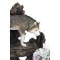 thumbnail image 3 of Fountain Benzara Eci Wolf - Luces LED de mesa (25 cm), color gris, 3 of 5