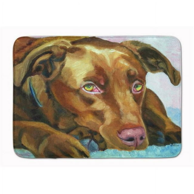 Carolines Treasures 7420RUG Chocolate Labrador Tapis en Mousse à Mémoire de Forme Lavable en Machine