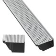 thumbnail image 1 of QinaQin Gutter Guards, 7 Pack Heavy Duty Aluminum Leaf Guards with Screws, Total 28FT Length for Easy DIY Installation, 1 of 8