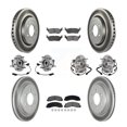 thumbnail image 1 of Transit Auto Front Rear Hub Bearing Assembly Coated Disc Brake Rotor and Semi-Metallic Pad Kit (10Pc) for Car 2018-2021 Ford Expedition Lincoln Navigator 4WD - Left Right (Driver Passenger) KBB-129498, 1 of 11