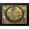 thumbnail image 2 of Cellarius, Andreas 14x12 Black Modern Framed Museum Art Print Titled - Maps of the Heavens: Hemisphaerium Stellatum Boreale Cum Subiecto, 2 of 5