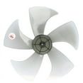 thumbnail image 2 of 14 Inch Plastic 5 Leaves Fan Blade with Nut Cover Fan Blades For Pedestal Fan, 2 of 10