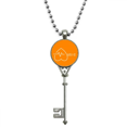 thumbnail image 1 of La fluctuación de la música mueve latido de amor Colgante Collar Vintage Llavero Plata Joyas Unbranded  M, 1 of 3
