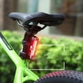 Voiceine USB Rechargeable Rear Bike Tail LED Light Safety Rear Light