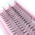 thumbnail image 4 of Makeup Tool Fake Lashes Individual Eyelash Extension Long Natural 10D Grafting False Eyelashes Volume Cluster 14MM, 4 of 8