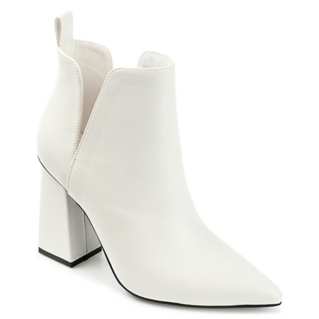 

Journee Collection Womens Neima Pointed Toe Block Heel Ankle Booties