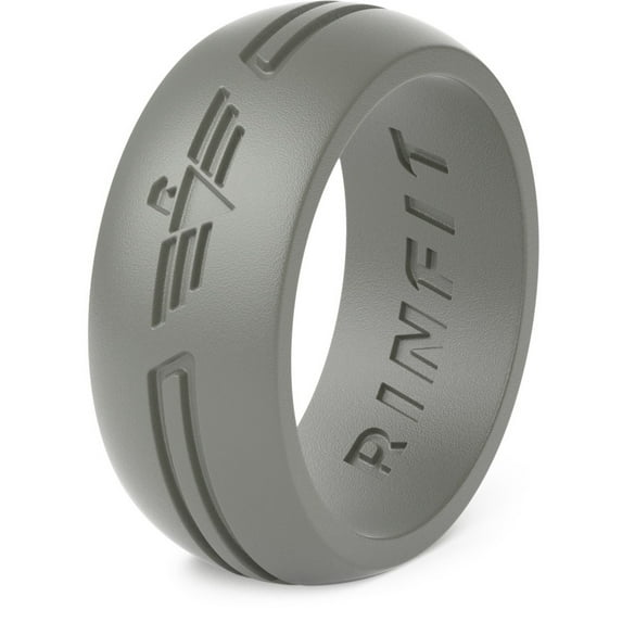 Rinfit Silicone Rings - Eagle Collection - Rubber Bands for Men - Comfotable Wedding Ring Replacement