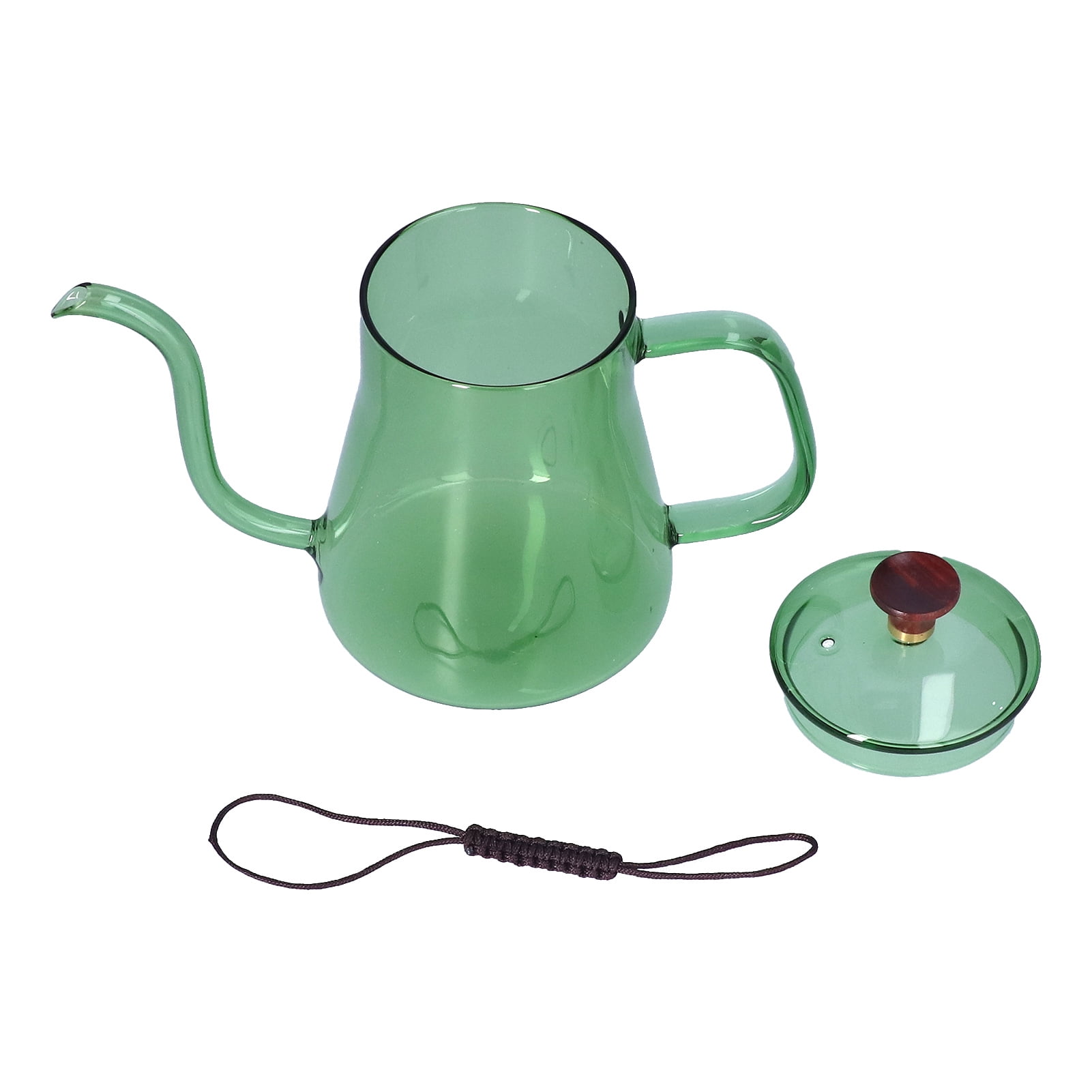 Long Dripper Glass Coffee Pot, Large Capacity Easy To Long Gooseneck
