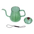 thumbnail image 1 of Jadeshay Bouilloire à Bec Long Bouilloire à Bec Long Grande capacité Résistant à la Chaleur Facile à Nettoyer Cafetière à Bouche Longue(Vert), 1 of 14