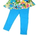 thumbnail image 3 of Maria Elena Toddler Girl's Peasant Tunic and Leggings Outfit-Blue (4T), 3 of 3