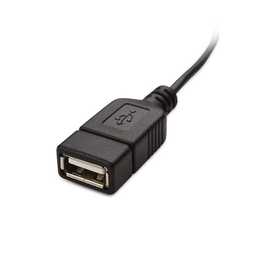 Cable Matters USB 2.0 Type C (USB-C) to Type A (USB-A) Adapter 6 Inches in  Black 