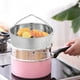 thumbnail image 2 of 1 PC de acero inoxidable de acero inoxidable vaporizador de vapor vaporante de coches de cocina con mango, 2 of 5