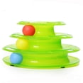 thumbnail image 2 of Cat Toy Roller Cat Toys 3 Level Towers Tracks Roller with Three Colorful Ball Interactive Kitten Fun Mental Physical Exercise Puzzle Toys, 2 of 9