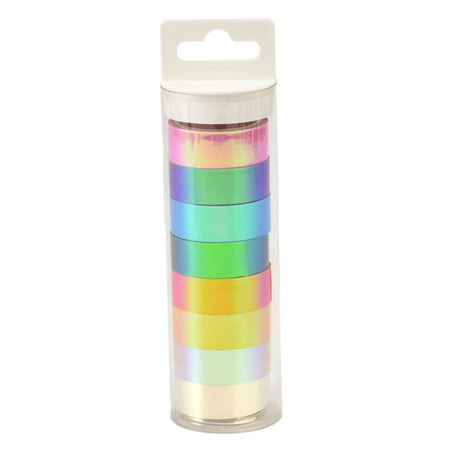 8 Cintas De Regalo De 1,5 Cm X 5 M Para álbumes De Recortes, Aniversarios, Regalos, Cintas De Colores