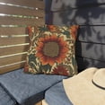 thumbnail image 3 of Outdoor Pillow In Sunflower Pattern, 3 of 4