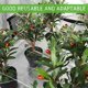 thumbnail image 4 of Red de enrejado de 1,6 * 5 m, diseño de red de enrejado de poliéster resistente para escalar frutas y verduras, cultivos hidropónicos, Garden Twist Tie Inc ACTIVE Biensenido a ACTIVE, 4 of 5