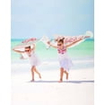 thumbnail image 3 of Pink Flamingo Beach Towels Oversized Super Absorbent, Summer Tropical Flamingo Hawaii Animals Lightweight Bath Towel Quick Dry Sets For Bathroom/Pool/Rv Camping/Beach Play/Gym Room/Picnic 31"x62", 3 of 8