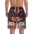 thumbnail image 4 of The Cuphead Show Mens Swim Trunks Quick Dry Board Shorts with Mesh Lining Beach Shorts Swimwear Bathing Suits, 4 of 7