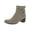 Dark Taupe, variant on Womens Dress Classic 35 Buckle Leather Ankle Boots