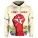 thumbnail image 3 of Sudadera con capucha con estampado de la bandera de Cuba para hombre, nueva sudadera de manga larga, tops tipo pulóver, sudaderas deportivas de moda para correr, sudaderas con capucha gráficas 3D de g, 3 of 5