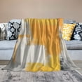 thumbnail image 2 of Fenyluxe Brush Strokes Cozy Throw Blanket for Bedroom Living Rooms Sofa Couch All Seasons - Super Soft Blanket with Velvet-Like Texture, Lightweight & Anti-Wrinkle 50x60in, 2 of 6