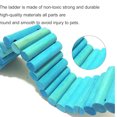 thumbnail image 4 of mmirethe Wood Colorful Log Plank Road Deformable And Durable Wide Application Hamster Climbing Bridge Ladder blue 1Set, 4 of 6