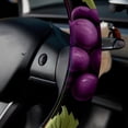 thumbnail image 5 of Grape 14.5 Inch Printing PVC Leather Auto Accessories Steering Wheel Cover Car Wheel Covers Steering Wheel Cover, 5 of 6
