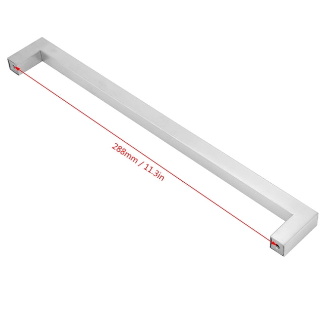 Manija de gabinete plateada, manija de armario de acero inoxidable 304 de 12 mm Manija de gabinete de acero inoxidable Durabilidad extendida