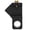 Black, variant on NFTIGB Woodworking Ruler Positioning Adjuster Scribing Locator, General Purpose Limiter Fixing Block for Carpenters, Red (Maximum 30mm / 1.18 inches Steel Rule Compatible)