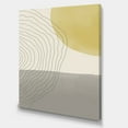 thumbnail image 1 of Designart - Minimal Geometric Compostions Of Elementary Forms XXXIV - Modern Canvas Wall Art Print, 1 of 2