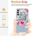 thumbnail image 4 of Psalm 46:5 God Is Within Her Clear Case for Samsung Galaxy S21,Bible Verse Aesthetic Art Design Case for Men Women,Unique Trendy Transparent TPU Bumper Case Cover, 4 of 5
