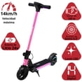thumbnail image 2 of Scooter Eléctrico para Niños con Luces LED Plegable Batería de Litio 24V Ruedas de Goma Soporta hasta 60 kg, 2 of 6